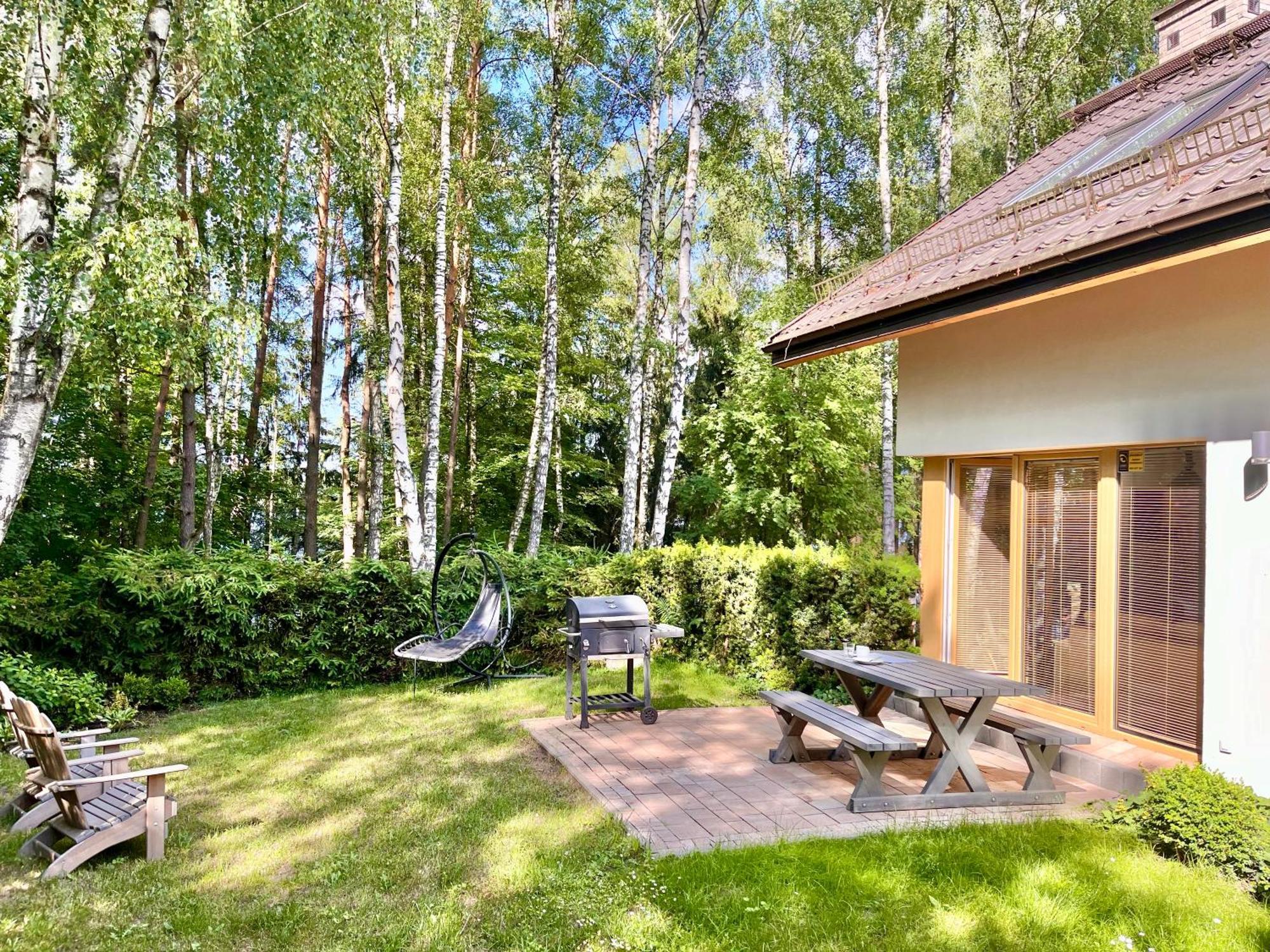 Mazursko - Komfortowe Apartamenty Nad Jeziorem, Sauna, Kominki Na Parterze Kretowiny Eksteriør bilde